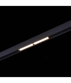 ST804.436.12 Магнитный трековый светильник Черный LED 1*12W 3000K 700Lm Ra>90 120° IP20 L220xW22xH46 48VV SKYLINE 48-foto4