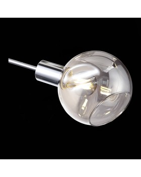 SLE155102-06 Люстра потолочная Хром/Дымчатый E14 6*60W GENTORE-foto20