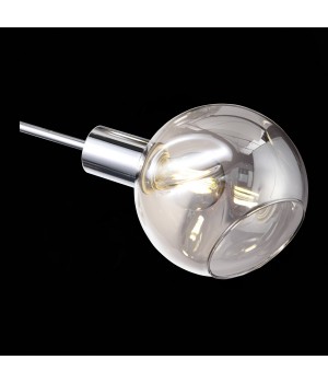 SLE155102-06 Люстра потолочная Хром/Дымчатый E14 6*60W GENTORE-foto20