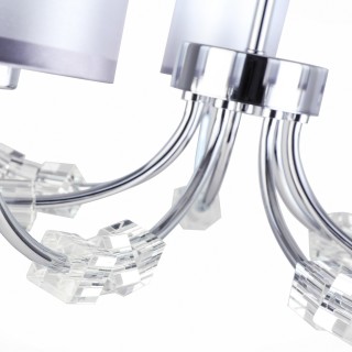 SLE156002-07 Люстра потолочная Хром/Серый E14 7*40W EMMI-foto12