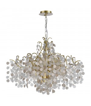 SL1650.303.12 Люстра подвесная ST-Luce Латунь/Прозрачный, Золотой E14 12*60W RAVELLO-foto2