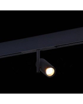 ST808.436.08 Магнитный трековый светильник Черный LED 1*8W 3000K 500Lm Ra>90 36° IP20 D42xH135 48VV SKYLINE 48-foto4