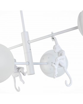 SLE115102-04 Люстра потолочная Белый/Белый E14 4*60W TENATO-foto3