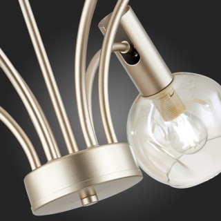 SLE104203-06 Люстра подвесная Шампань/Коньячный E14 6*40W BALCHINO-foto15