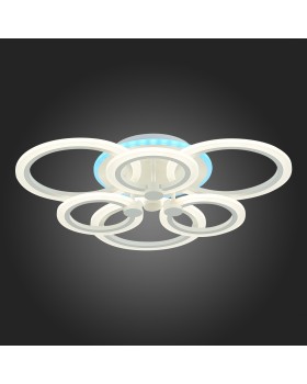 SLE500652-06RGB Светильник потолочный Белый/Белый LED 1*108W RGB 8W 3000-6000K CERINA-foto9