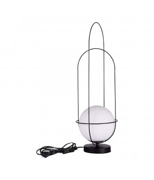 SL1189.404.01 Настольная лампа ST-Luce Черный/Опал E27 1*60W BEATA-foto2