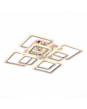 SLE200412-08RGB Светильник потолочный Хром/Белый LED 1*176W RGB 10W 3000-6000K QUTRO-foto2