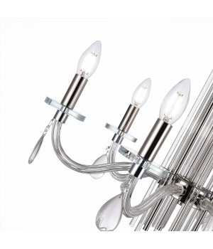 SL1656.103.06 Люстра подвесная ST-Luce Никель/Прозрачный E14 6*40W EPICA-foto4