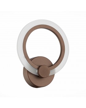 SLE500571-01 Бра Кофейный/Белый LED 1*14W 3000K/4000K/6000K CERINA-foto3