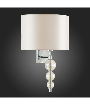 SLE105701-01 Бра Хром/Светло-бежевый E14 1*40W RAMER-foto6