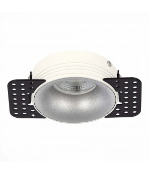 ST218.518.01 Св-к встр. Белый GU10 1*50W IP20 D85xH30 165-265V Без ламп Встраиваемые светильники-foto2