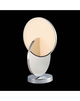 SL6107.104.01 Прикроватная лампа ST-Luce Хром/Белый Хром LED 1*14W 3000K Eclisse-foto5