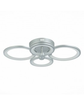 SLE200392-04 Светильник потолочный Серебристый/Белый LED 1*100W 3000-6000K LETO-foto4