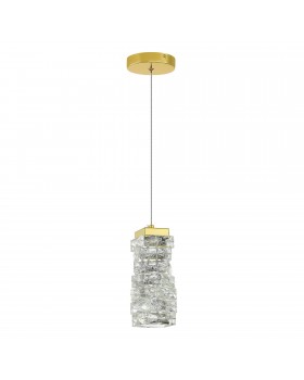 SL6010.203.08 Подвес ST-Luce Золотистый/Прозрачный LED 1*8W ESPIRA-foto2