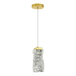 SL6010.203.08 Подвес ST-Luce Золотистый/Прозрачный LED 1*8W ESPIRA-foto2