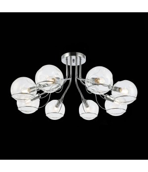 SLE102502-08 Люстра потолочная Хром/Прозрачный E14 8*40W BACA-foto3