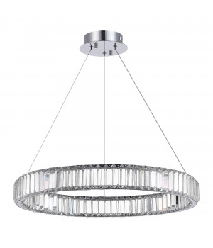 SL1622.113.01 Люстра подвесная ST-Luce Хром/Прозрачный LED 1*68W 4000K TIVOLI-foto2