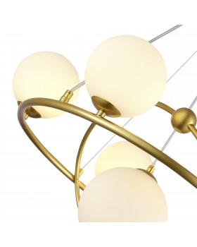 SLE2210-203-06 Люстра подвесная Золотой/Белый G9 6*5W ARTU-foto3