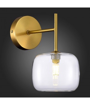 SL1049.301.01 Бра ST-Luce Латунь/Прозрачный G9 1*5W FINN-foto4