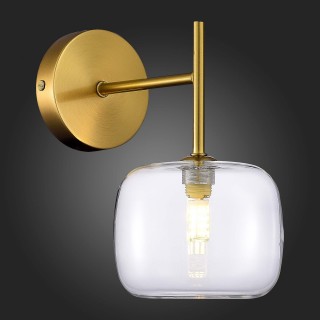 SL1049.301.01 Бра ST-Luce Латунь/Прозрачный G9 1*5W FINN-foto4