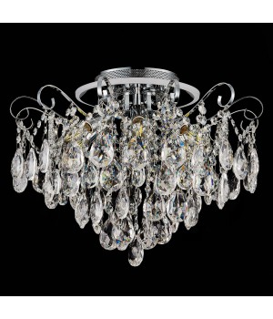 SLE160002-06 Светильник потолочный Хром/Прозрачный E14, LED 6+1*40/6(подсветка)W LITERO-foto11