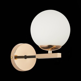 SLE106801-01 Бра Французское золото/Белый E14 1*40W SONCO-foto4