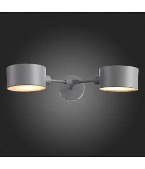 SLE183701-02 Светильник настенный Серый/Серый E14 2*60W GIMENTO-foto9