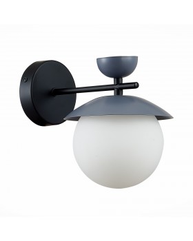 SLE220201-01 Бра Черный, Серый/Белый G9 1*5W GENOVA-foto2