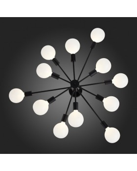 SL419.402.12 Люстра потолочная Черный E27 12*60W ANO-foto8