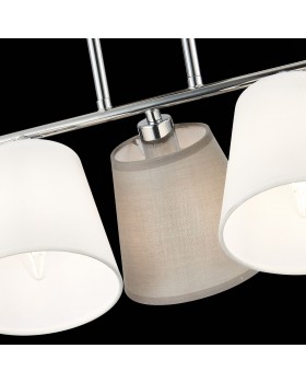 SLE300402-03 Люстра потолочная хром/белый, серый E14 3*40W PRATO-foto6