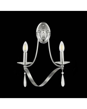 SLE120201-02 Светильник настенный Хром E14 2*40W FILATTA-foto4