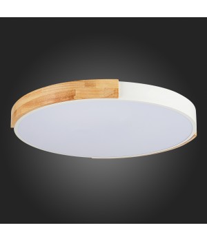 SLE201352-01 Светильник потолочный Белый, Светлое дерево/Белый LED 1*40W 3000K/4000K/6000K DELIA-foto12