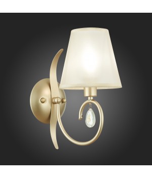 SLE111401-01 Бра Шампань/Шампань E14 1*40W FOGGIA-foto5