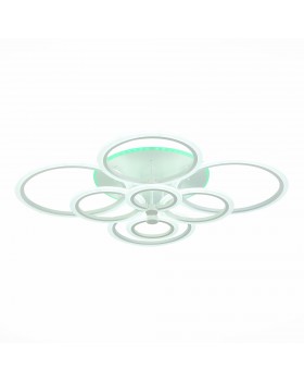 SLE500552-08RGB Светильник потолочный Белый/Белый LED 1*212W RGB 15W 3000-6000K CERINA-foto3