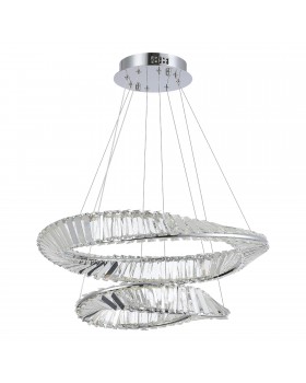 SL6204.101.02 Светильник подвесной ST-Luce Хром/Прозрачный LED 1*52W 4000K RITORTO-foto2