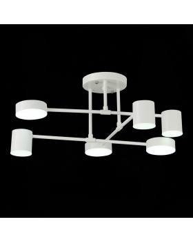 SLE201052-06 Люстра потолочная Белый/Белый LED 6*7W 4000K NOBEL-foto3
