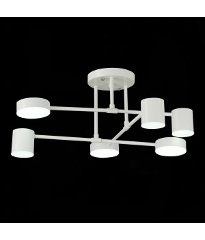SLE201052-06 Люстра потолочная Белый/Белый LED 6*7W 4000K NOBEL-foto3