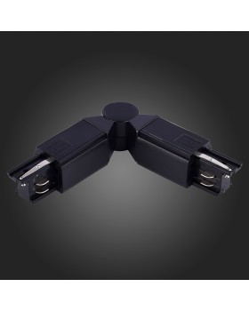 ST030.409.18 Поворотный угол для трехфазного шинопровода ST-Luce Черный Трехфазная трековая система-foto3