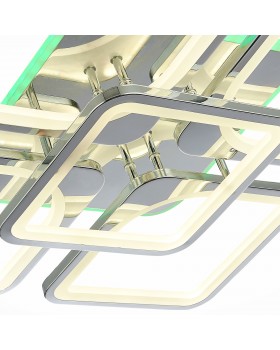 SLE500412-05RGB Светильник потолочный Хром/Белый LED 1*170W RGB 10W 3000-6000K VALIA-foto5