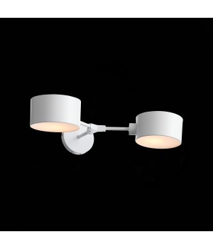SLE183501-02 Светильник настенный Белый/Белый E14 2*60W GIMENTO-foto4