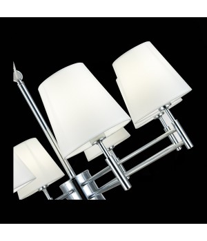 SLE105403-08 Люстра подвесная Хром/Белый E14 8*40W LAGORO-foto7