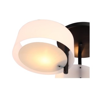 SL483.402.03 Люстра потолочная Черный/Белый E27 3*60W FORESTA-foto11