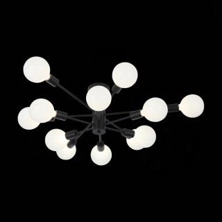 SL419.402.12 Люстра потолочная Черный E27 12*60W ANO-foto21