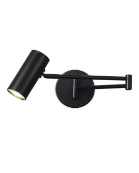 SLE201041-01 Светильник настенный Черный/Черный GU10 1*5W 4000K ZOOM-foto2