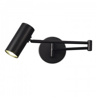 SLE201041-01 Светильник настенный Черный/Черный GU10 1*5W 4000K ZOOM-foto2