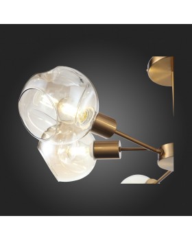 SLE155302-06 Люстра потолочная Античная медь/Янтарный E14 6*60W GENTORE-foto21