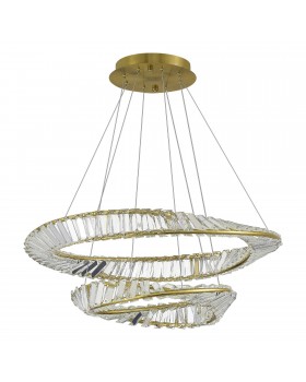 SL6204.301.02 Светильник подвесной ST-Luce Латунь/Прозрачный LED 1*52W 4000K RITORTO-foto2