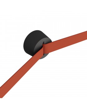 ST411.402.02 Накладное крепление-соединитель 2-х ремней ST-Luce Черный BAND ST411.402.02 Накладное крепление-соединитель 2-х ремней ST-Luce Черный BAND