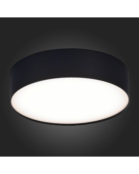 ST606.442.27 Светильник потолочный Черный LED 1*27W 4000K 2 340Lm Ra>85 120° IP20 D220xH55 185-265V Накладные светильники-foto4