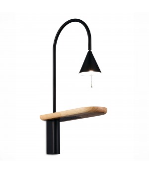 SL1802.401.01 Бра ST-Luce Черный/Черный E27 1*60W AMIRO-foto4